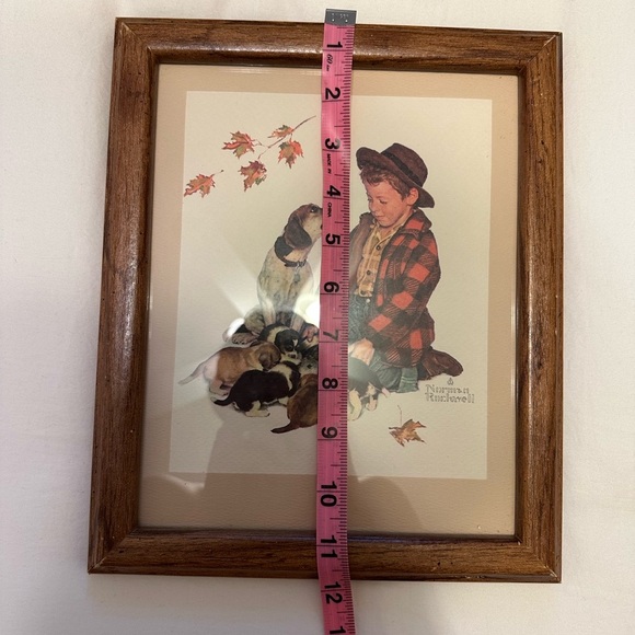 Vintage Norman Rockwell Pride of Parenthood, Lithograph | Framed 1978 - Picture 3 of 3